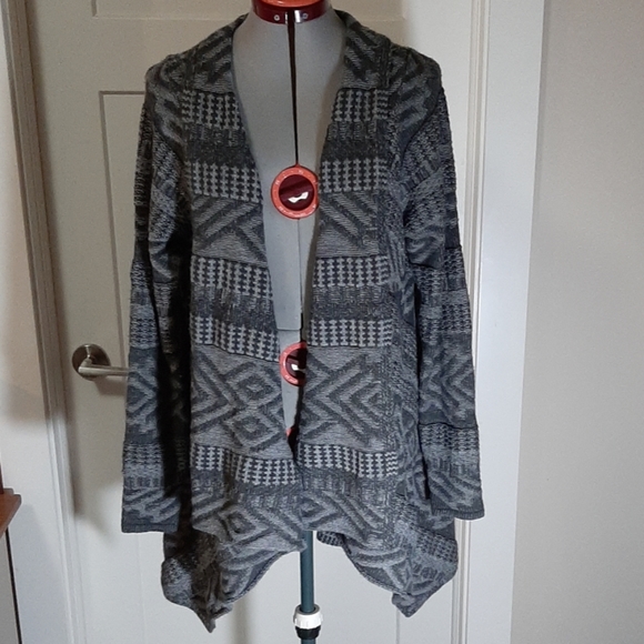 WAREHOUSE ONE Large Cardigan Gray - Picture 1 of 5